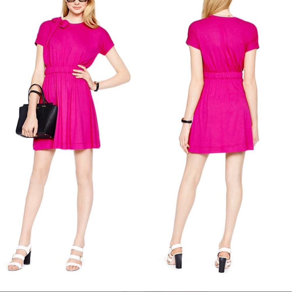 Kate Spade Fuschia Cotton Dress